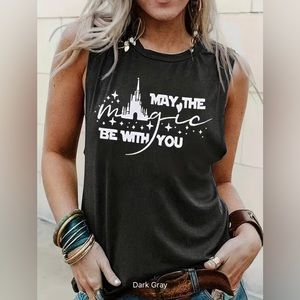 May the Magic Be With You Muscle Tank
